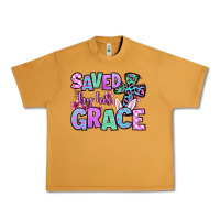 Peanut Butter Easter Day Saved by his grace Urban Heavy Tee - OliviaCreatesArt