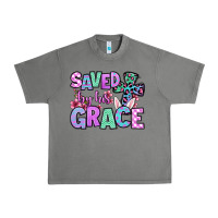 Tornado Easter Day Saved by his grace Urban Heavy Tee - OliviaCreatesArt