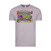 Vintage Zinc louisiana louisiana louisiana mardi gras Vintage Tee - OliviaCreatesArt