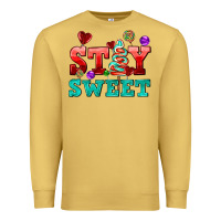 Antique Gold stay sweet Premium Sweatshirt - AdoDesignShop