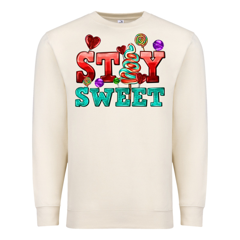 Stay Sweet Premium Sweatshirt by AdoDesignShop | Teevron