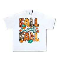White Fall sweet Fall Urban Heavy Tee - RanaPortraitStore