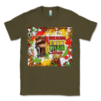 Army Green juneteenth breaking every chain since 1865 Classic Tee - CowGirlArtShop