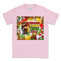 Bubblegum Pink juneteenth breaking every chain since 1865 Classic Tee - CowGirlArtShop