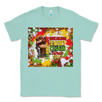 Seafoam juneteenth breaking every chain since 1865 Classic Tee - CowGirlArtShop