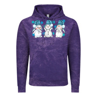 Cloud Purple snowman winter bbs Vintage Hoodie - BundleAndBundleShop