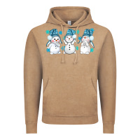 Vintage Coffee snowman winter bbs Vintage Hoodie - BundleAndBundleShop