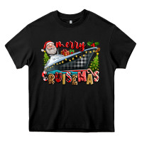 Black Merry Cruisemas Heavy Core Tee - texasbilliewilder