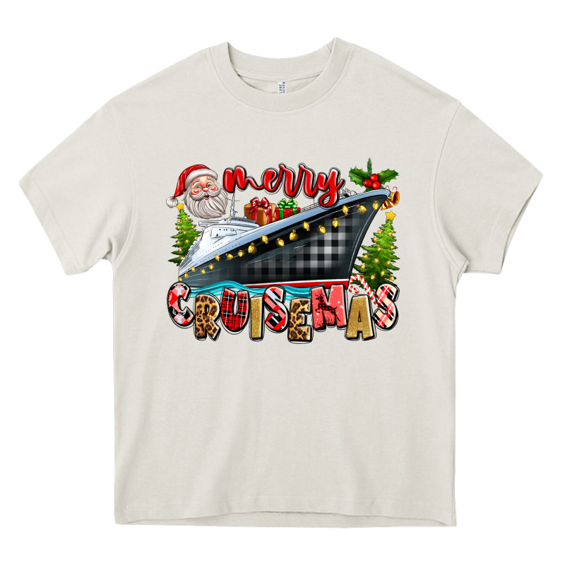 Merry Cruisemas Heavy Core Tee by texasbilliewilder | Teevron