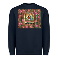 Navy madrecita muchas gracias Heavyweight Sweatshirt - BarkalooDesign