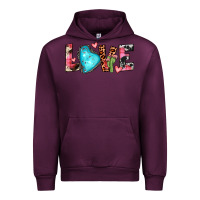 Mauve Wine gemstone love Urban Hoodie - JahusDesignShop