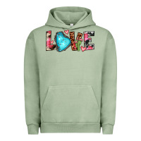 Pigment Oil Green gemstone love Urban Hoodie - JahusDesignShop