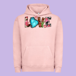 Gemstone Love Urban Hoodie Designed By Jahusdesignshop