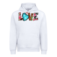 White gemstone love Urban Hoodie - JahusDesignShop