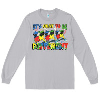 Moon Dust It's okay to be different Autism Long Sleeve Tee - FaDigitalArtStudio