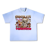 Grape Ice Skull chocolate is my Valentine Urban Heavy Tee - FaDigitalArtStudio