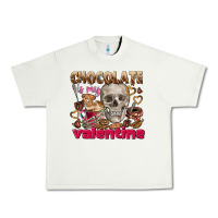 Pistachio Skull chocolate is my Valentine Urban Heavy Tee - FaDigitalArtStudio
