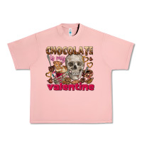 Salmon Skull chocolate is my Valentine Urban Heavy Tee - FaDigitalArtStudio