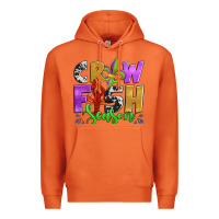 Carrot crawfish season mardi gras carnival fleur de lis Premium Hoodie - Jasminsmagicworld