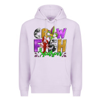 Lilac crawfish season mardi gras carnival fleur de lis Premium Hoodie - Jasminsmagicworld