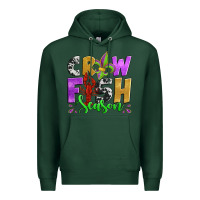 Sports Green crawfish season mardi gras carnival fleur de lis Premium Hoodie - Jasminsmagicworld