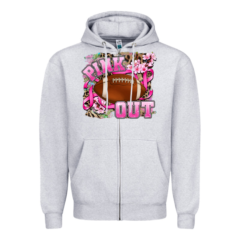Pink Out Zipper Hoodie by AdoDesignShop | Teevron