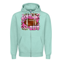 Seafoam pink out Zipper Hoodie - AdoDesignShop