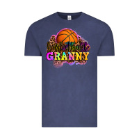 Vintage Denim basketball granny Vintage Tee - OliviaCreatesArt