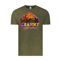 Vintage Olive basketball granny Vintage Tee - OliviaCreatesArt
