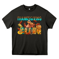 Asphalt Thanksgiving crew Heavy Core Tee - NancyCooperArtShop