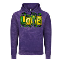 Cloud Purple St. Patrick's Day love Vintage Hoodie - FaDigitalArtStudio