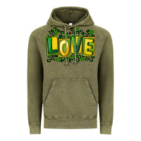 Vintage Olive St. Patrick's Day love Vintage Hoodie - FaDigitalArtStudio