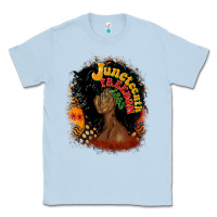 Dusty Blue juneteenth freedom 1865 Classic Tee - CowGirlArtShop