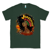 Sports Green juneteenth freedom 1865 Classic Tee - CowGirlArtShop