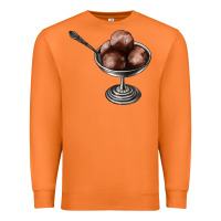 Carrot Chocolate ice cream Premium Sweatshirt - AdoDesignShop