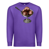 Purple Chocolate ice cream Premium Sweatshirt - AdoDesignShop