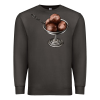 Smoke Chocolate ice cream Premium Sweatshirt - AdoDesignShop