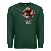 Sports Green Chocolate ice cream Premium Sweatshirt - AdoDesignShop