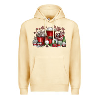 Pina Colada Christmas Coffee Drink Premium Hoodie - CowhideDigitalArt
