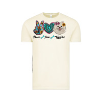 Vintage Arctic peace love pomeranian Vintage Tee - RanaPortraitStore