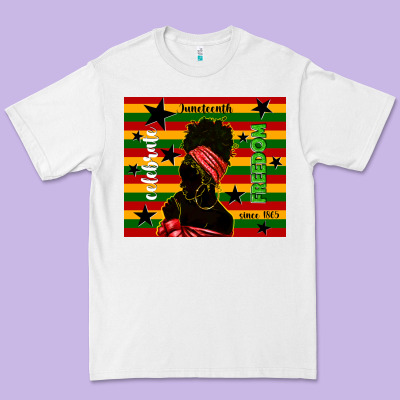 Juneteenth Celebrate Freedom Since 1865 Premium Tee Designed By Tumblerdesignbyshophia