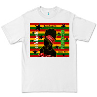 White juneteenth celebrate freedom since 1865 Premium Tee - TumblerDesignByShophia