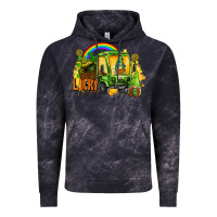 Cloud Black lucky gnomes truck St. Patrick's Day Vintage Hoodie - FaDigitalArtStudio