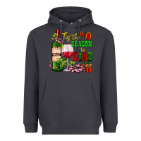 Smoke tis the season to wine Heavyweight Hoodie - AdoDesignShop