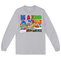 Moon Dust Be a kind sole Autism Awareness Long Sleeve Tee - FaDigitalArtStudio