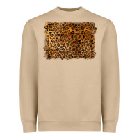 Mushroom handdrawn leopard pattern Heavyweight Sweatshirt - BarkalooDesign
