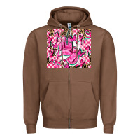 Chestnut nobody fights alone Zipper Hoodie - AdoDesignShop