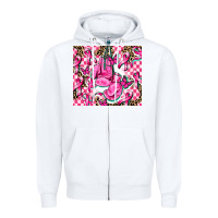 White nobody fights alone Zipper Hoodie - AdoDesignShop