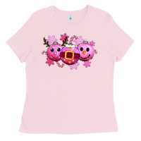 Bubblegum Pink pink christmas Ladies Tee - CowGirlArtShop