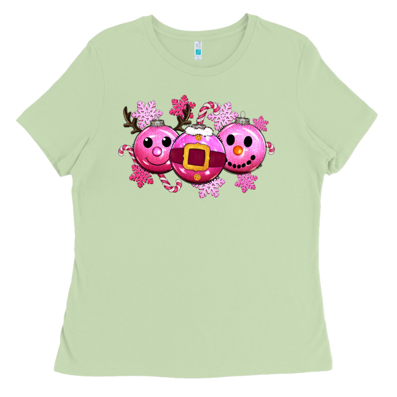 Pink Christmas Ladies Tee by CowGirlArtShop | Teevron